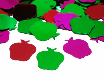 Apple Confetti, Assorted Colors